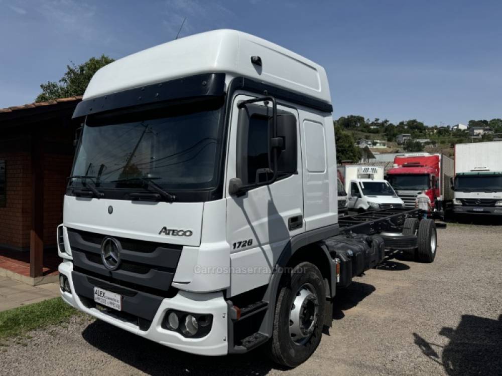 MERCEDES-BENZ - ATEGO 1726 - 2016/2016 - Branca - R$ 335.000,00