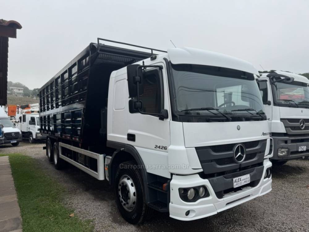 MERCEDES-BENZ - ATEGO 2426 - 2013/2013 - Branca - R$ 370.000,00